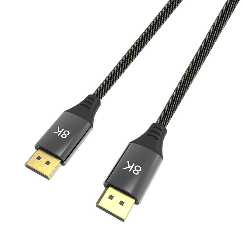 振德DP1.4线8K60Hz高清电脑显卡显示器dp公对公240Hz视频连接线