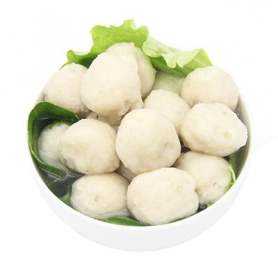 正宗台湾手打墨鱼丸500克 手工花枝丸火锅食材Q弹鱼丸子冷冻