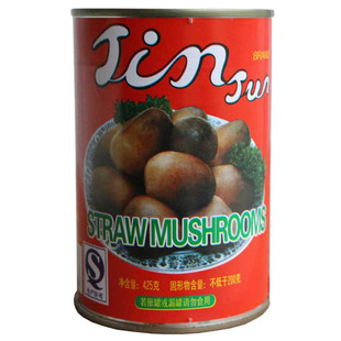 金君整粒草菇罐头400g炒菜炖汤冬阴功西餐粤菜火锅食材家庭商用