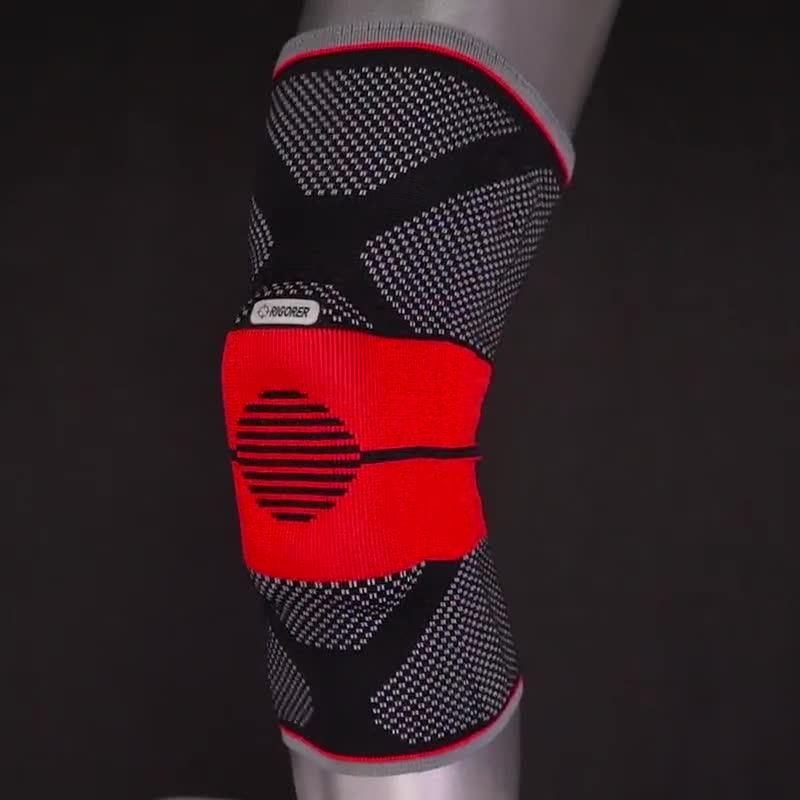 Athletic Knee Compression Sleeve Padded Knee Brace Support For