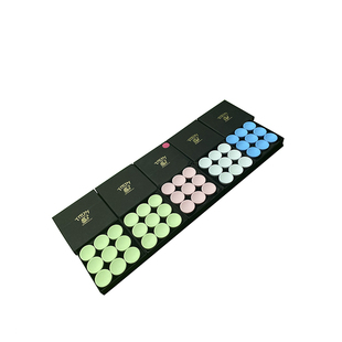 Taom塔悟姆圆形巧粉台球杆枪粉巧克粉枪头粉桌球壳粉台球用品黑八