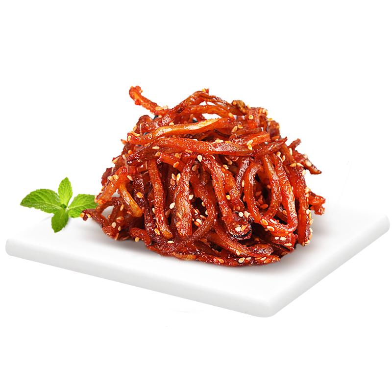 海邊人青島特產(chǎn)鰻魚絲香辣蜜汁零食即食解饞網(wǎng)紅小吃下酒菜海鮮