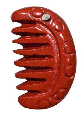 diy高含量小梳子寓意背云吊坠