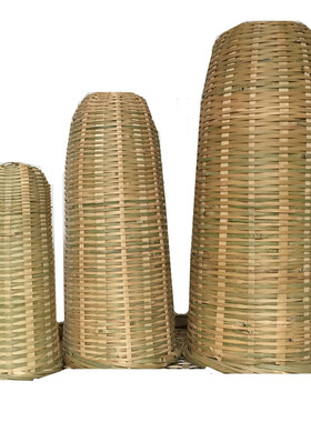 手工编织酒篓过滤器灯罩制品