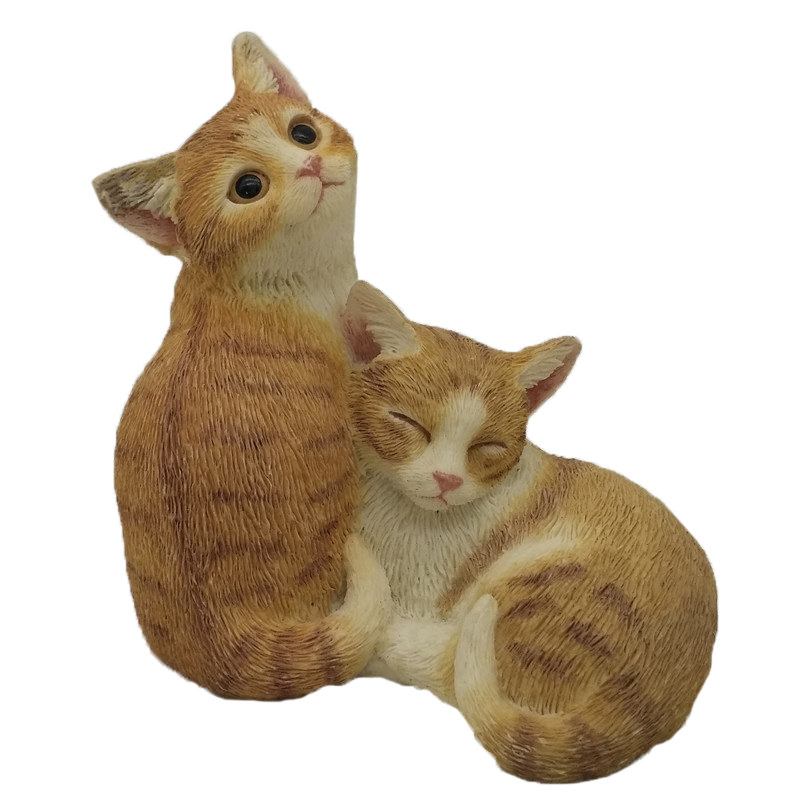 仿真猫时尚风汽车桌面摆件工艺品