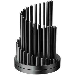 德国Modern旋转笔筒 创意高档摩登造型金属桌面解压笔筒定制礼品