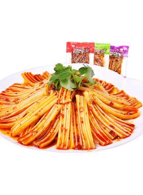 凉皮辣条小吃网红四川特产面筋