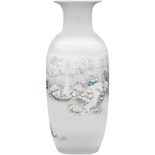 景德镇大花瓶新中式客厅插花陶瓷器1