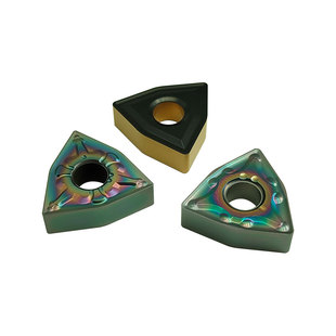 TKIVK数控刀片wnmg080408/080404外圆桃型合金车刀片不锈钢件桃形