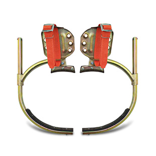 电线杆脚扣爬杆器电力电工爬电杆神器水泥杆脚踏脚钩登杆铁鞋脚爬