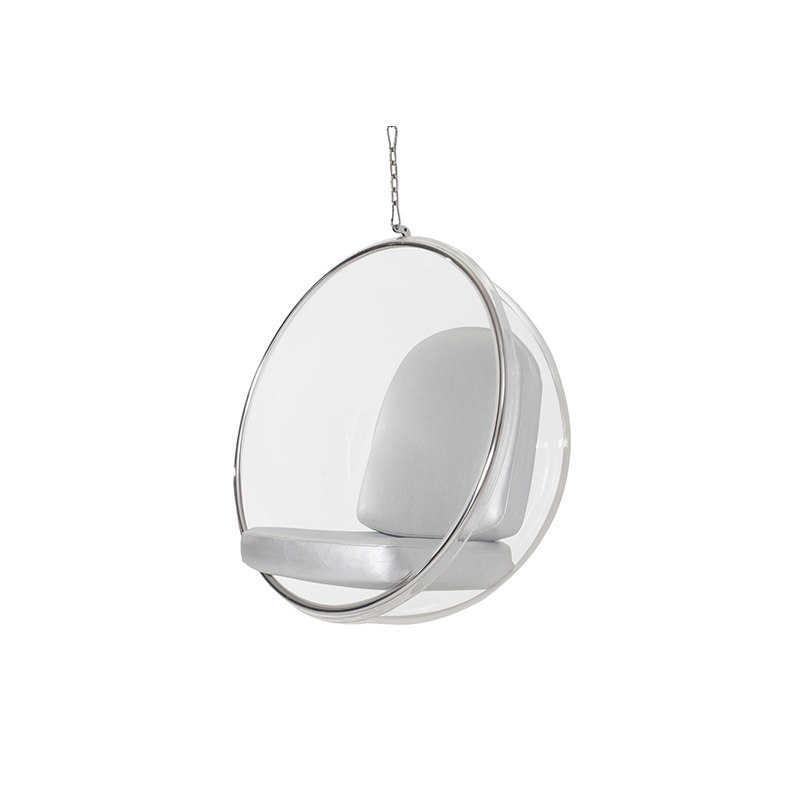 furnittu设计师创意家具 bubble chair/泡沫椅 天花式透明吊篮椅