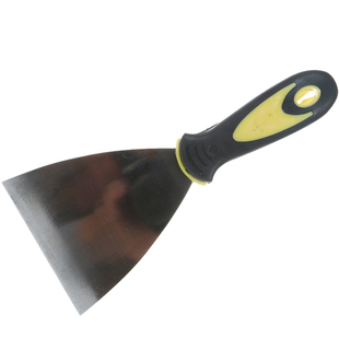 道酬加厚油灰刀 腻子批刀粉墙工具原子灰填缝清洁铲刀12345英寸