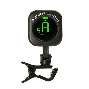 Swiff调音器吉他尤克里里贝斯小提琴校音定音表支持特殊半音调弦