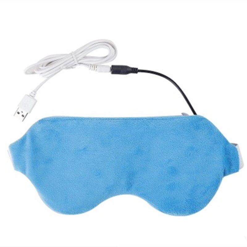 USB电热眼罩艾绒薰衣草艾灸热敷睡眠护眼袋带遮光缓解眼疲劳干涩