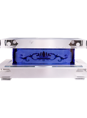 底座佛堂居家供奉水晶琉璃