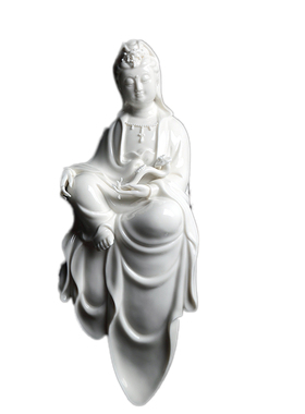 观音菩萨手工匠人禅意风德化白瓷