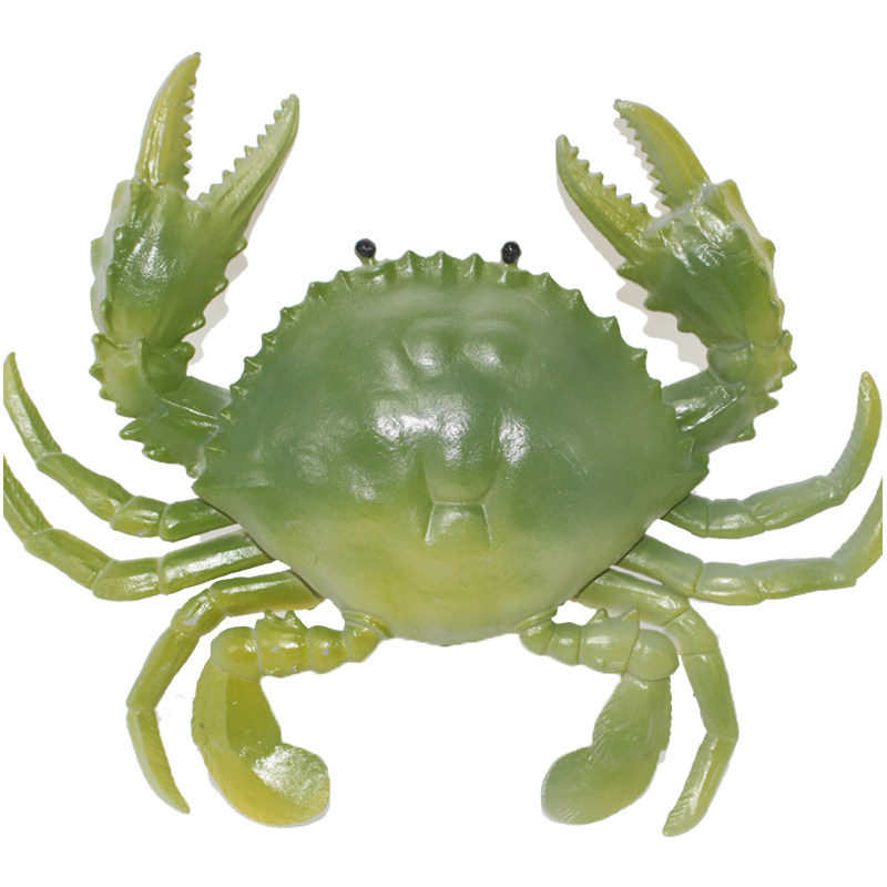仿真塑胶螃蟹玩具海蟹海鲜龙虾