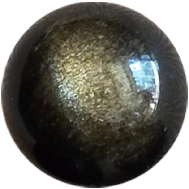 6a正品天然冰种彩眼珠子水晶
