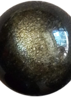 6a正品天然冰种彩眼珠子水晶