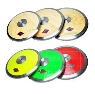 学校运动会田径比赛铁饼体育器材中考达标器材实心木质饼尼龙铁饼