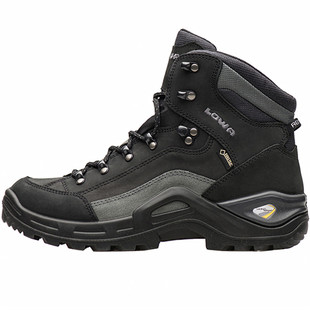 LOWA逆行者户外鞋透气防水RENEGADE GTX男中帮运动耐磨徒步登山鞋