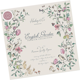 Craft Consortium 英式花园 English Graden 6寸12寸进口主题纸本