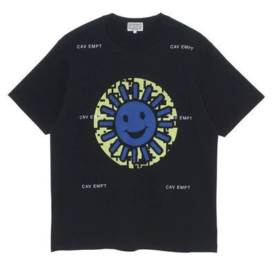 ce笑脸小太阳日系街头风短袖t恤