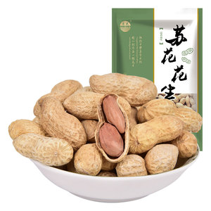 苏花蒜香花生500g袋装带壳蒜蓉味年货零食干果下酒菜炒货熟花生