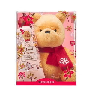 日本本土HOUSE OF ROSE限定维尼熊滋润保湿护手霜 送维尼熊