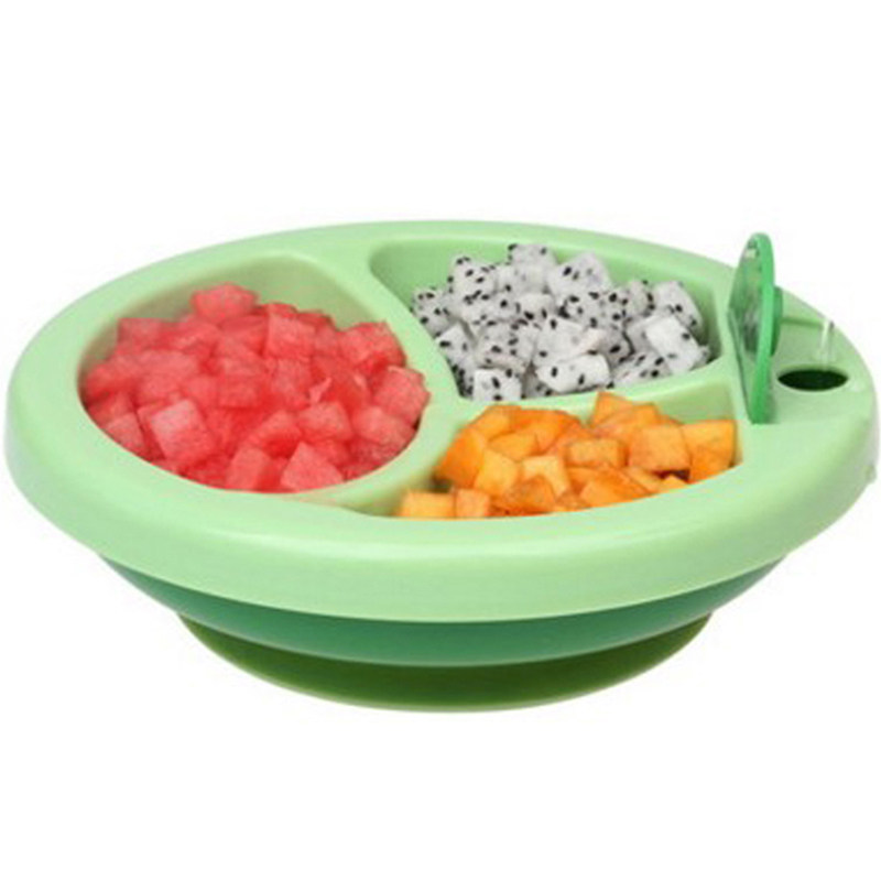 儿童降温带吸盘宝宝餐具