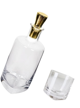 北欧风现代水晶威士忌摆件设酒具