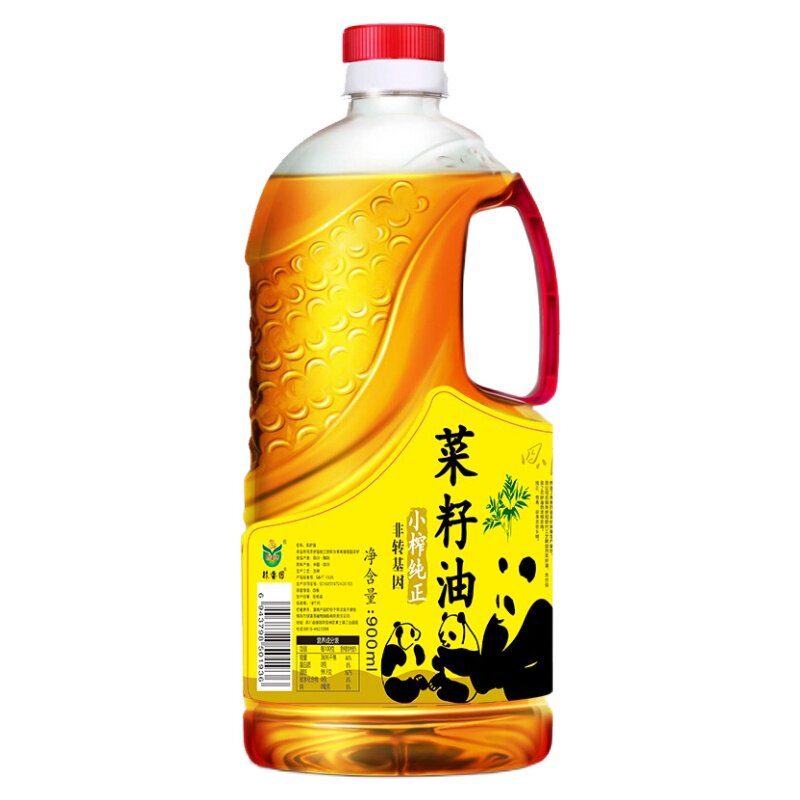 菜籽油物理压榨食用油农家风味