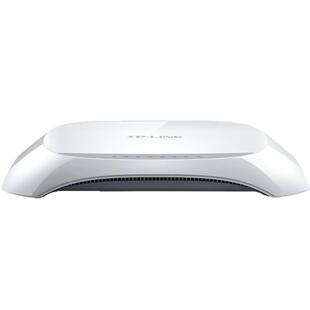 普联TP-LINK TL-R406迷你型5口有线路由器百兆网络宽带网线分流器弱电箱分线器一进四出SOHO有线路由不带WIFI