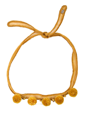 可爱绒球项圈ChanLuu细纱choker