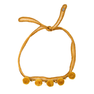 Chan Luu绒球POMPOM球颈带choker项圈丝巾锁骨项链女时尚甜美可爱