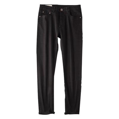 宽松直筒弹力男士休闲牛仔长裤