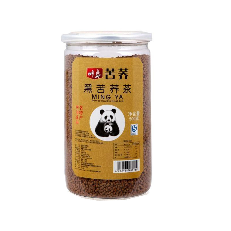 明芽全株罐装四川凉山苦荞茶