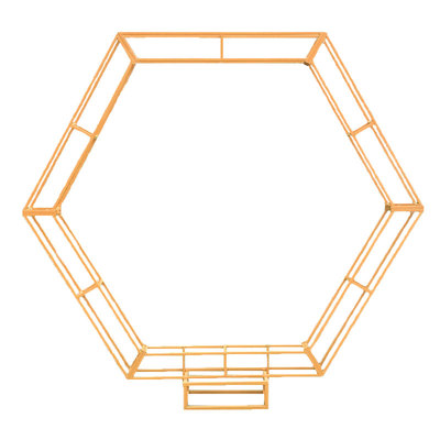 金色架子定制婚庆桁架定制拱门架子背景装饰樱花拱门圆形花门架子