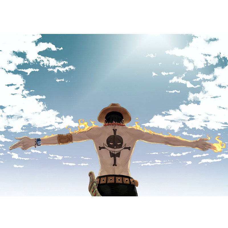 动漫海贼王海报宿舍超大壁画墙纸