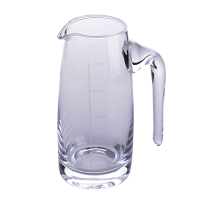 白酒分酒器红酒醒酒器家用酒壶扎壶公道杯水晶玻璃葡萄酒具带刻度