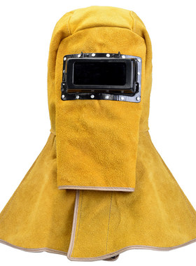 头戴式自动变光帽弧脸部电焊工