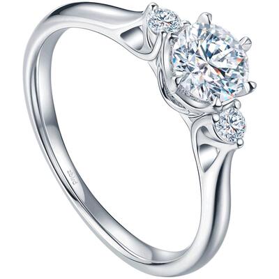 zbird/钻石小鸟-18k戒指订婚结婚