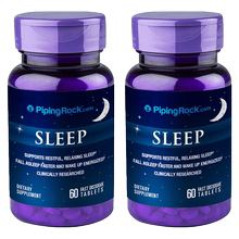 美国朴诺褪黑素sleepwell睡眠片糖1