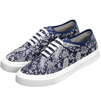 手工制作复古风低帮帆布休闲板鞋