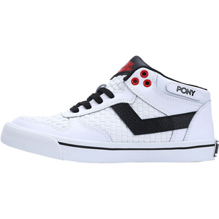 PONY波尼滑板鞋秋冬季情侣款ATOP休闲鞋防滑耐磨中帮板鞋93W1AT03