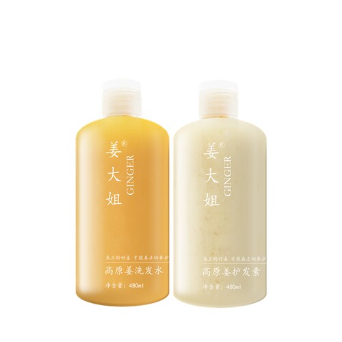【12年老店 专注高品质】姜大姐高原姜蓉洗发水控油蓬松强韧