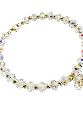 花相随水晶手链女款吊坠时尚手串