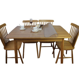 pvc塑料台胶布橱柜加厚透明垫软玻璃板长方形家用印花桌面保护膜