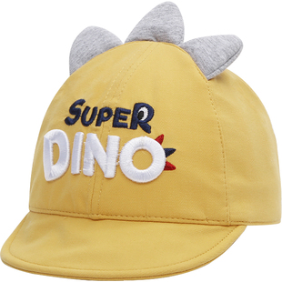 嘟嘟啦纯棉宝宝鸭舌头帽婴儿薄款春秋儿童遮阳帽1-5岁2小孩棒球帽