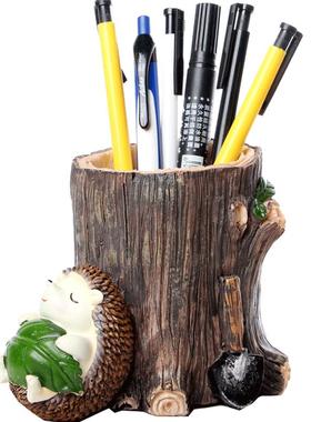 小摆件学习用品笔筒卡通个性